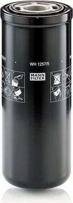Produktbild von MANN-FILTER WH 1257/5 Automatikgetriebe Ölfilter Getriebeölfilter