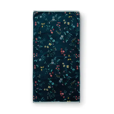Immagine prodotto di Asciugamano da doccia Les Fleurs 70x140 cm blu scuro