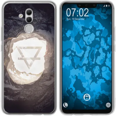 Produktbild von PhoneNatic Case kompatibel mit Huawei Mate 20 Lite Silikon-Hülle Element Erde M2