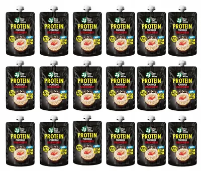 Produktbild von OneDayMore | Protein Porridge To Go 18x200g | Erdbeere ohne Zuckerzusatz hoher Eiweißgehalt