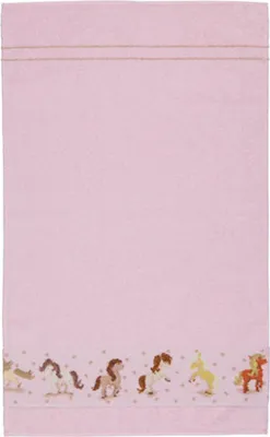 Produktbild von Happy Pony Border, Kinderhandtuch