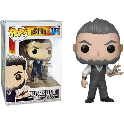 Immagine prodotto di Funko POP! Pantera Nera - Ulysses Klaue (Testa Mobilita)