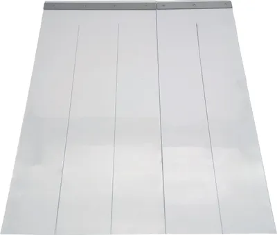 Produktbild von Zettl GmbH Lamellenvorhang für Kleintiere, BxH 50x50cm. PVC Streifenvorhang für Hundehütten, Katzenklappen, Ställe, Öffnungen im Gartenhaus, in der Werkstatt