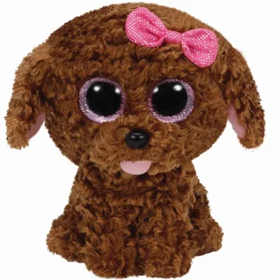 Produktbild von Maddie - Hund braun m. Schleife, 24cm