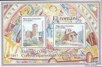 Produktbild von Briefmarken Andorra - Spanische Post 2010 Mi Block6 (kompl.Ausg.) postfrisch Romanische Kunst