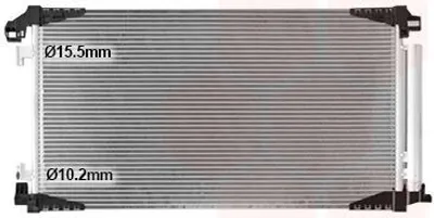Produktbild von VAN WEZEL 53015713 Kondensator Klimaanlage Klimakondensator für TOYOTA C-HR (AX10) +Trockner