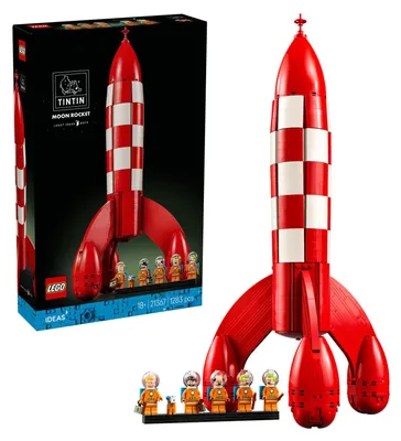 Image de LEGO IDEAS 21367 Tintin : La fusée lunaire