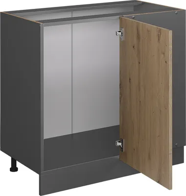 Image de Meuble d'angle Vicco R-Line Chêne Artisan 86cm , PT Chêne, Model 49208