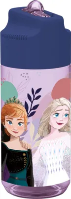 Produktbild von Frozen Trinkflasche mit Strohhalm