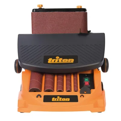 Zdjęcie produktu dla Szlifierka oscylacyjna walcowo-taśmowa Triton - 450W