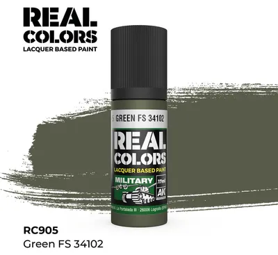 Immagine prodotto di AK Interactive S.L. AK-RC905 REAL COLORS: Verde FS 34102 17 ml