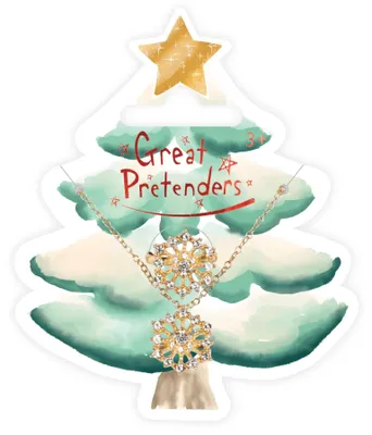 Immagine prodotto di Fantastico set di collana e anello con fiocchi di neve, 2 pezzi.