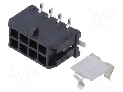 Obrázek produktu pro 1x Konektor pro propojovací desku, 8pinový, samice, 3,0 mm, 43045-0818, Signteck, propojovací konektor, R
