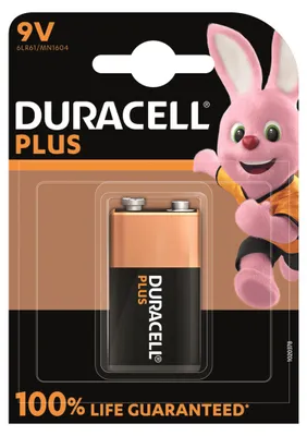 Immagine prodotto di DURACELL Batterie Plus 9V MN1604/6LR61 1er Blister