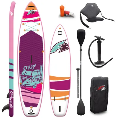 Produktbild von F2 Damen SUP Stand Up Paddle Board Surf the Wave Limited Edition 10'0''  Pink