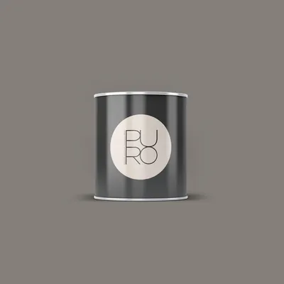 Produktbild von Wandfarbe Grau | PURO Lustrous Grey | Exklusive Innendispersion Hohe Farbintensität | 2.5 Liter