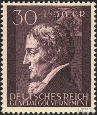 Produktbild von Briefmarken Generalgouvernement 1942 Mi 98 gestempelt Kulturfonds