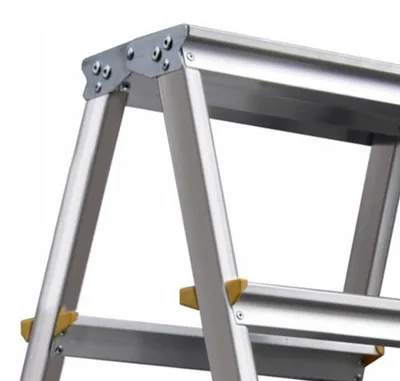 AWTOOLS Haushaltsleiter 5 Stufen 150 kg Aluminium