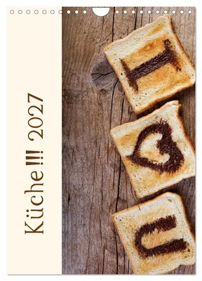Produktbild von Küche !!! 2027 (Wandkalender 2027 DIN A4 hoch), CALVENDO Monatskalender