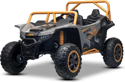 Produktbild von Elektrisches Ride-on Buggy Arctic CAT XXL 4x4 24V, graue , Zweisitzer, weiche EVA-Räder, leistungsstarke Motoren, Lithium-Batterie, MP3-Player mit Bluetooth, Hinterradfederung, Kunstledersitze, lizenziert