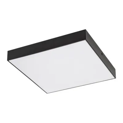 Obrázok produktu pre Rabalux Čierne stropné LED svietidlo Tartu hranaté 300x300mm 24W IP44 CCT R7900