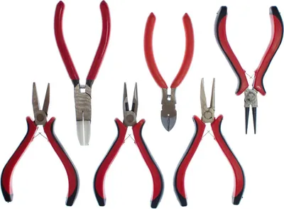 Produktbild von 6 Schmuckzangen Bastel-Zange Miniblings Zange Schmuckzange Basteln DIY Spitz