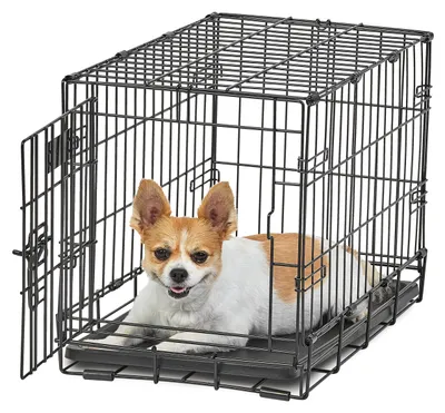 Zdjęcie produktu dla Klatka dla psa MidWest Homes for Pets XS LifeStages, składana, z drzwiczkami