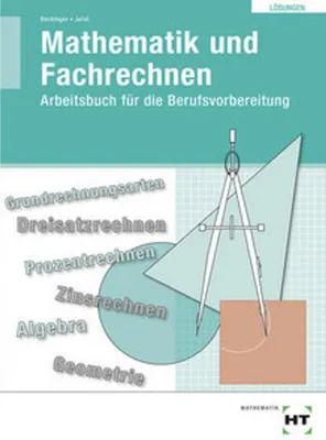 Obrázok produktu pre Übungsbuch mit eingetragenen Lösungen Mathematik und Fachrechnen