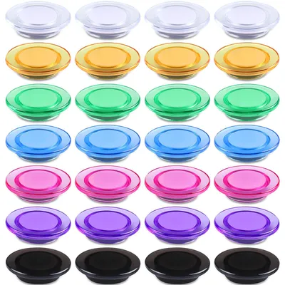 Magnete für Whiteboard, bunt, 28 Stück, 3 cm, rund