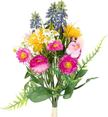 Produktbild von Kunstblumenstrauß Dekoration Frühling für Wohnraum und Büro