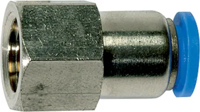 Produktbild von Riegler Gerade Steckverschraubung »Blaue Serie«, G 1/2 innen, Ø 14 mm