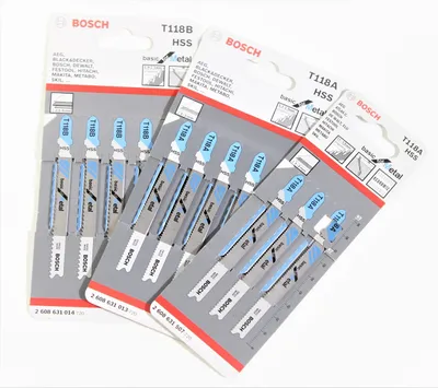 Produktbild von BOSCH Sägeblätter Set 3-tlg Basic für Metal HSS Stichsägeblätter Metallarbeiten