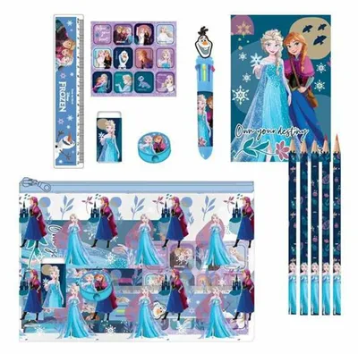 Zdjęcie produktu dla Ołówki Frozen Niebieskie 10 % Plastik 20 % Papier