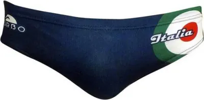 Produktbild von Turbo Italia Moto Badeslip Blau 3XL Herren Blau 3XL