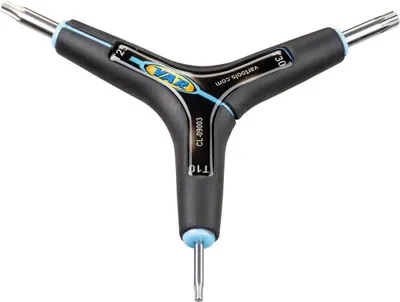 Zdjęcie produktu dla VAR CL-09003-C, Narzędzie rowerowe, Klucz torx do roweru, Czarny, Niebieski, Stal, 78 g