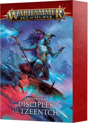 Produktbild von Warhammer Age of Sigmar Faction Cards: Disciples of Tzeentch Englisch