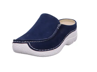 Produktbild von Wolky Seamy-Slide, Clog, Antique nubuck, Denim, 0625011-820 42