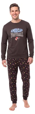 Imagen del producto de Pijama de algodón para hombre de Kisses&Love, modelo KLP4, con mangas largas