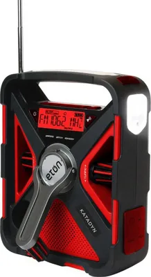 Produktbild von Eton - E60110554 - Notfallradio - Quest DAB+ Kurbelradio mit Akku, Solar, LED und Bluetooth