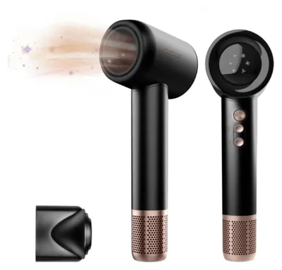 Image de Cecotec Bamba IoniCare RockStar Nano IonTech, 110000 RPM, noir, toucher, 1600 W, 1 pièce(s)