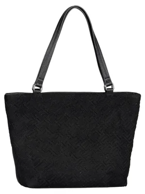 Produktbild von TOM TAILOR Xanthia Damen Zip Shopper Umhängetasche Groß Schwarz