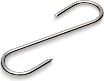 Produktbild von Fleischhaken Set, 14 cm, Set á 12 Stück, Chromnickelstahl