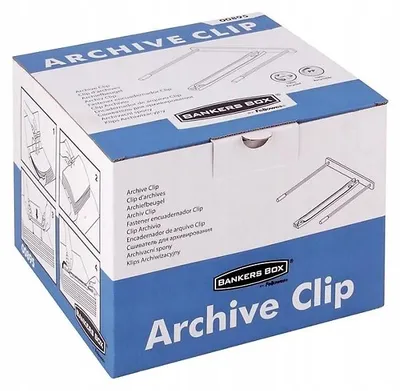 Produktbild von Fellowes Archivierungsclips Dokumentenhalter 50 Stück