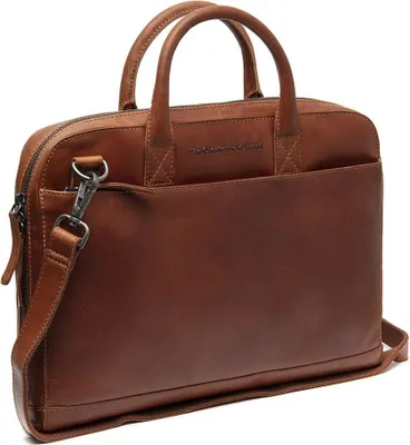 Image de The Chesterfield Brand serviette mallette pour ordinateur portable Tilbury Business Bag Cognac marron clair