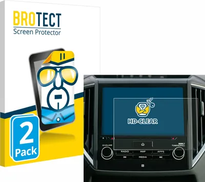 Produktbild von 2x Für Subaru Forester 2022-2024 8" Schutzfolie BROTECT Displayschutz Display Schutz Folie Klar Transparent