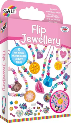 Zdjęcie produktu dla Galt Toys 1004606, Zestaw do robienia biżuterii dla dzieci, 5 lat(a), Wielobarwny