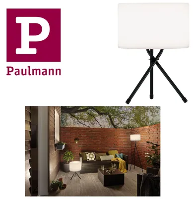 Produktbild von Paulmann LED Tischleuchte Mobile Trivet 2W USB Garten Balkon IP44 warmweiß Dimmbar