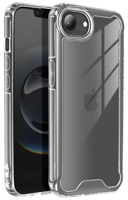 Produktbild von Avizar, Stoßfeste Hülle mit verstärkten Ecken für Apple iPhone 17e, Transparent