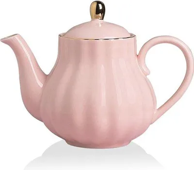 Produktbild von Keramische Teekanne mit Filter - 1100 ml, für 5-6 Tassen geeignet - Ideal für jeden Anlass