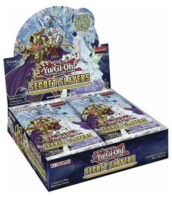Produktbild von Yu-Gi-Oh! Secret Slayers Display Deutsch – Booster Display mit 24 Packs